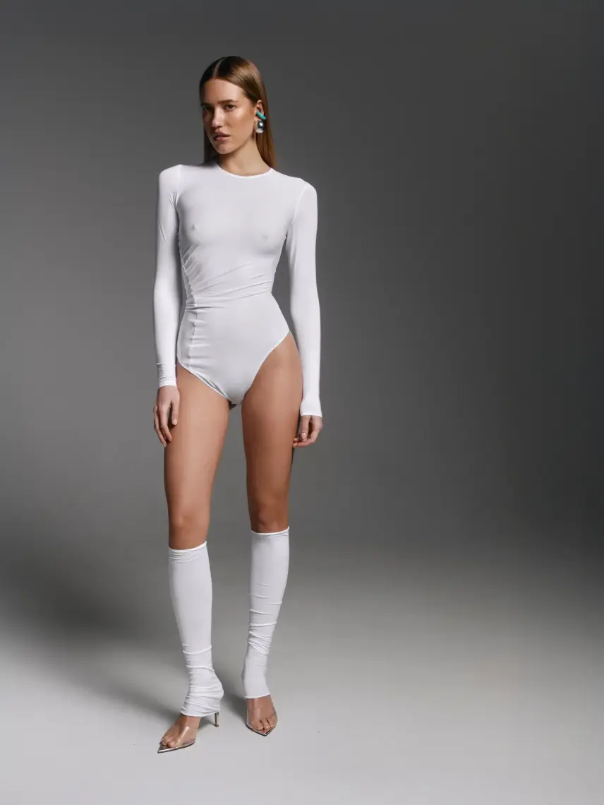 CULTNAKED Body a maniche lunghe Intention