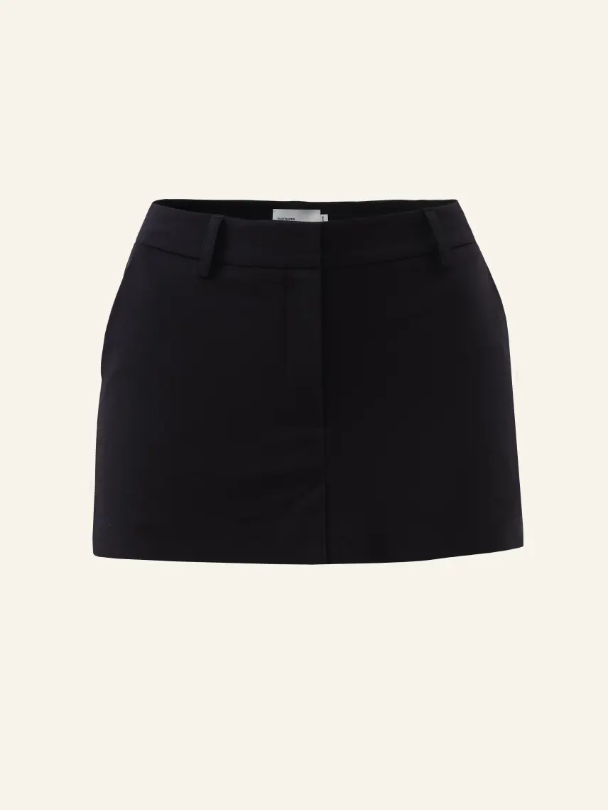 CULTNAKED Gonna-pantalone Power in cotone Onyx