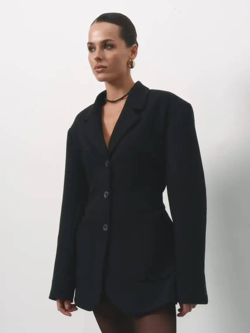 Samadhi Giacca oversize Nomy nera