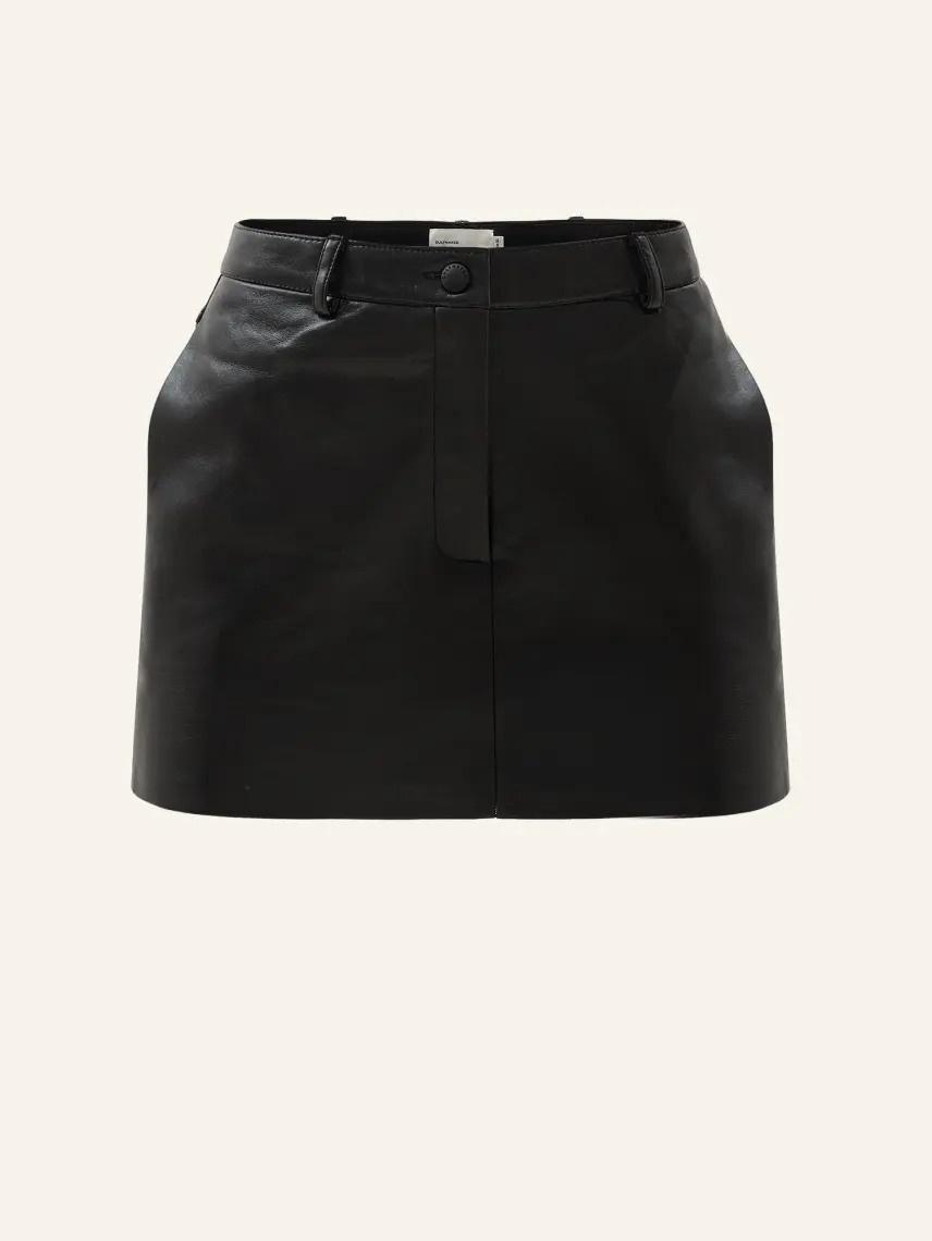 CULTNAKED Gonna-pantalone in vera pelle
