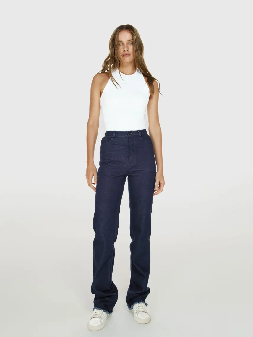 CULTNAKED Pantaloni in denim Killa blu