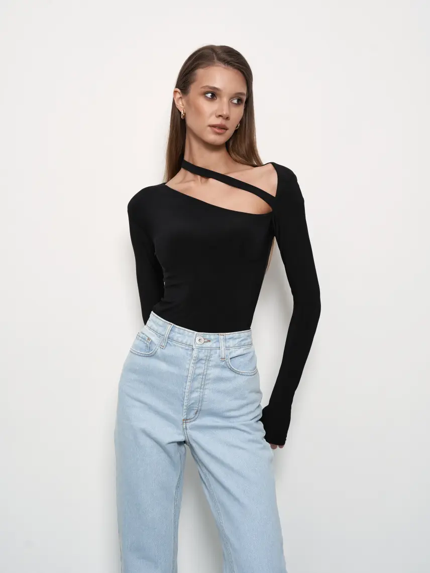 Samadhi Чорний боді Amazonka