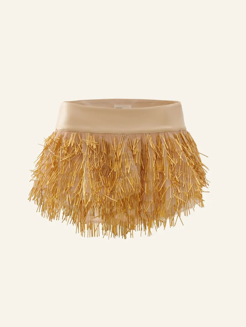 CULTNAKED Gonna-pantalone Copacabana in oro