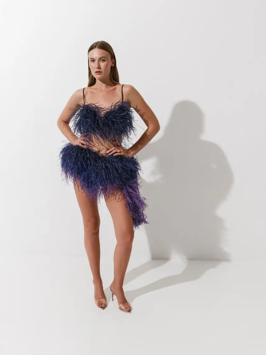 CULTNAKED Gonna-pantalone Cloud Nine color inchiostro