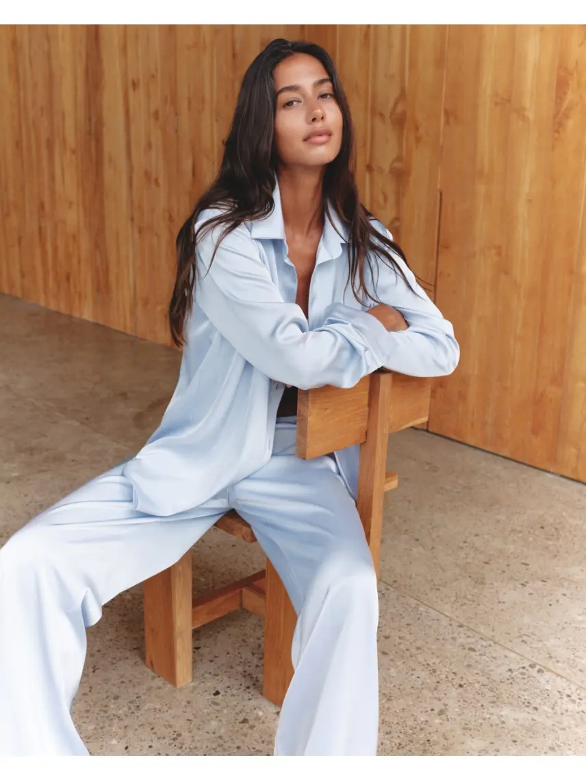 Stash Cămașă Molly în albastru