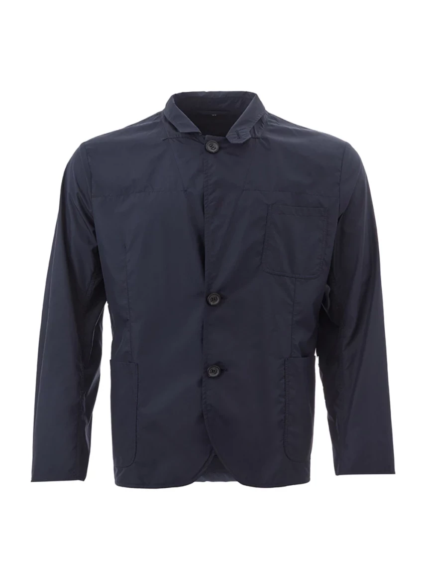 Sealup Giacca monopetto in tessuto tecnico blu