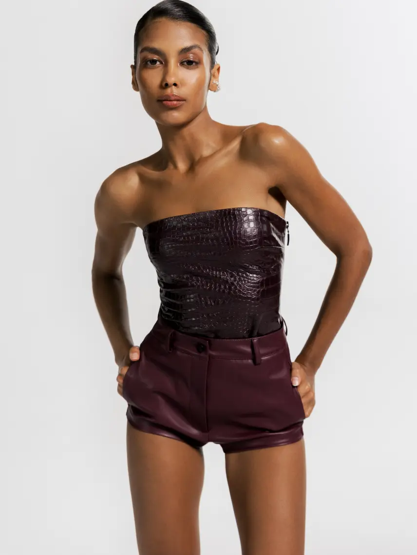 CULTNAKED Pantaloncini Vixen color prugna