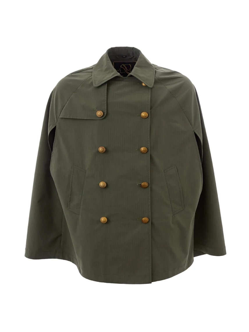 Sealup Green Tech Fabric Cape Jacket