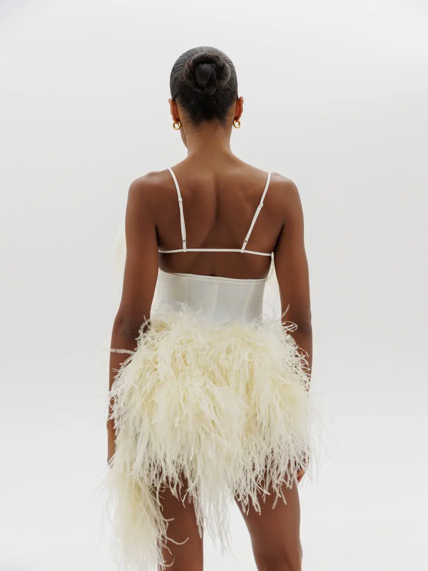 CULTNAKED Gonna-pantalone Cloud Nine in Butter