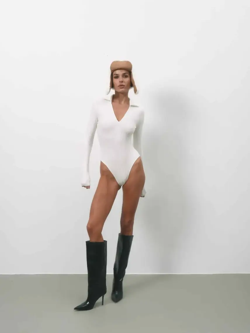 Samadhi Polo milk bodysuit