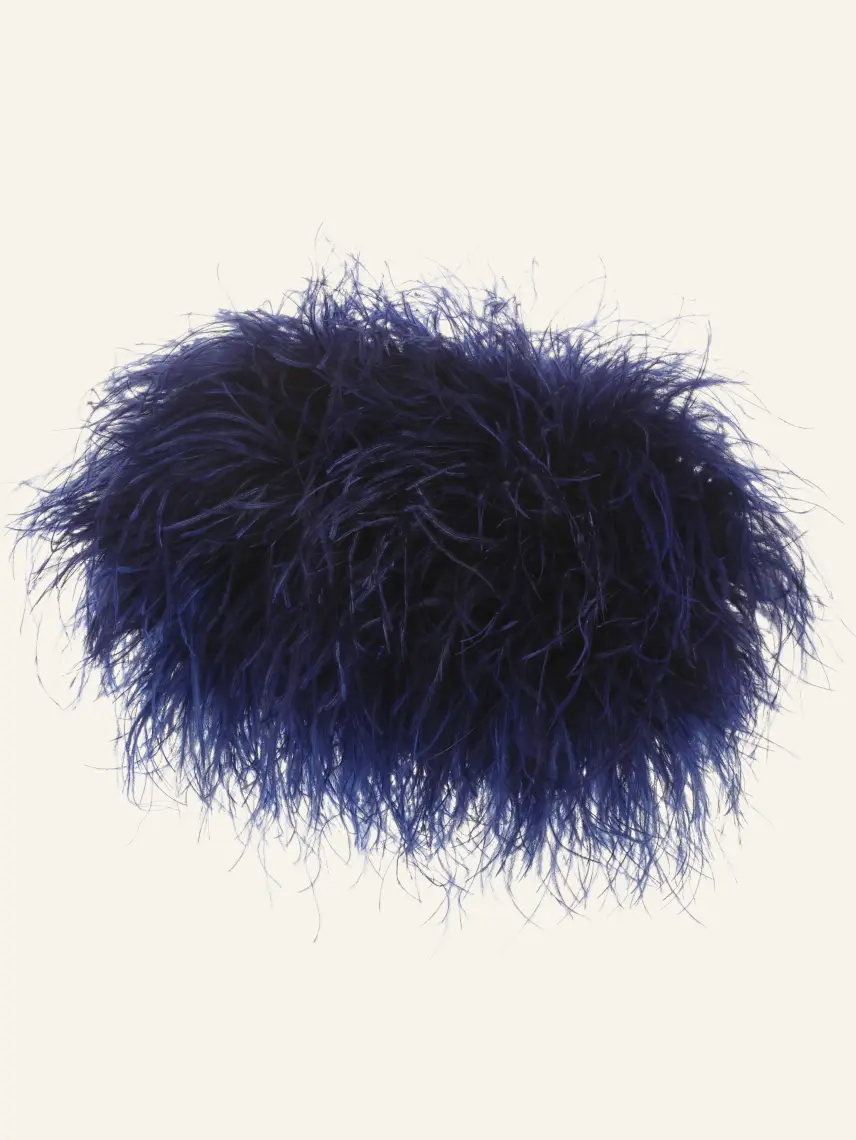 CULTNAKED Snap clutch in Blue