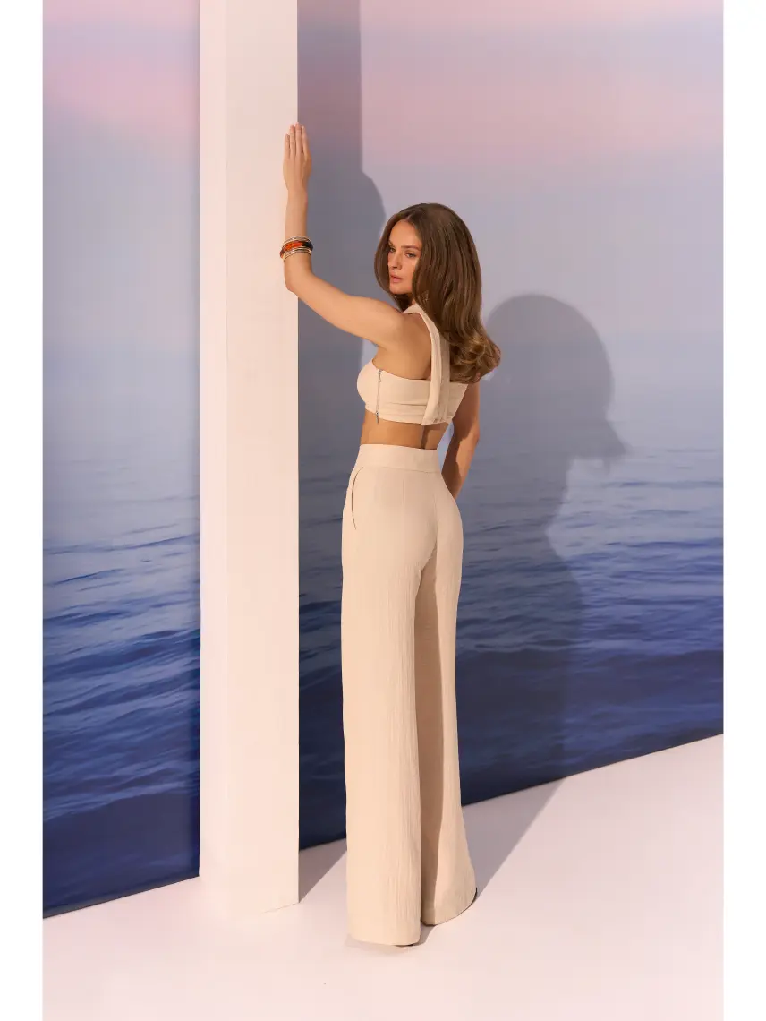 Samadhi Pantaloni a gamba larga Kristina