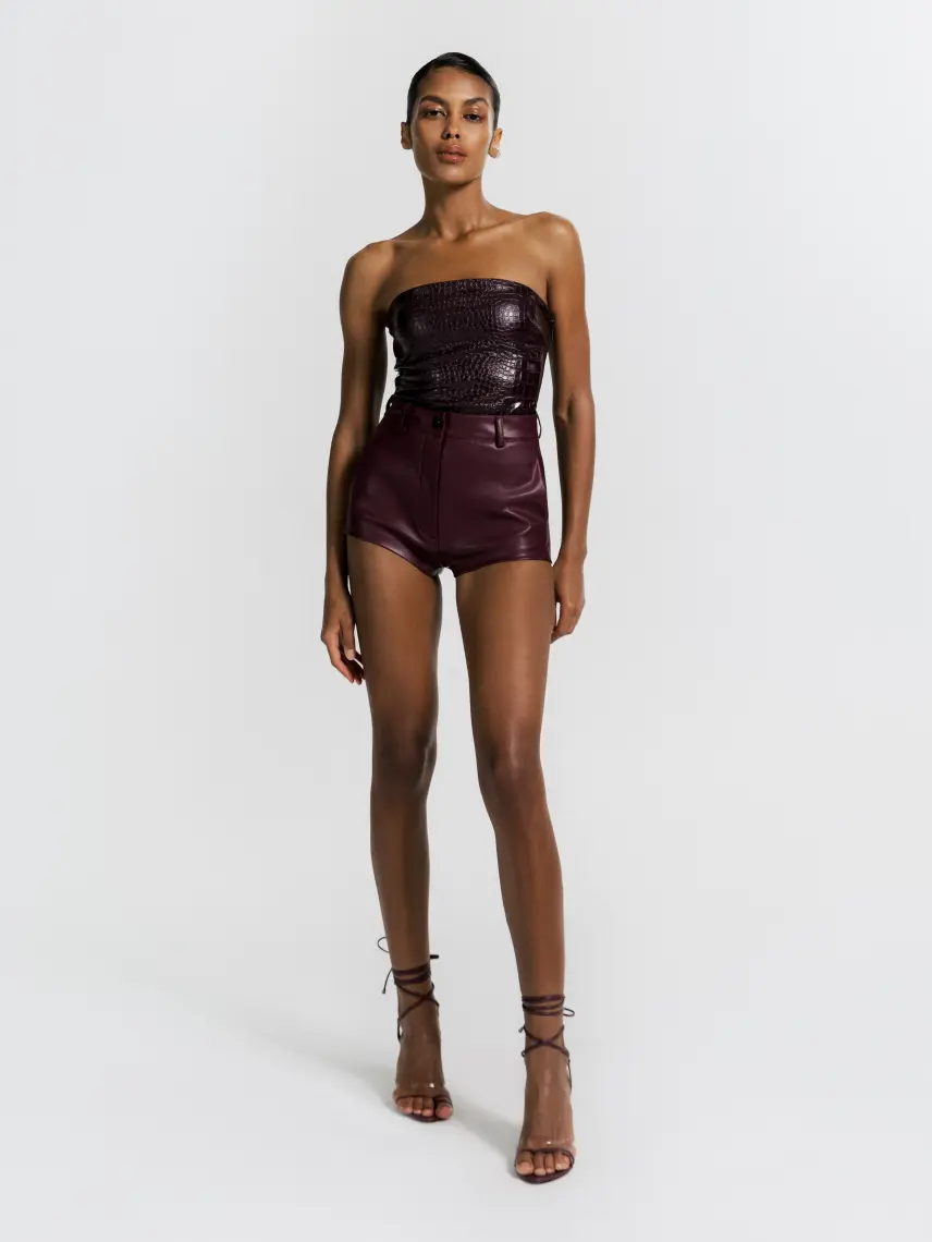 CULTNAKED Pantaloncini Vixen color prugna