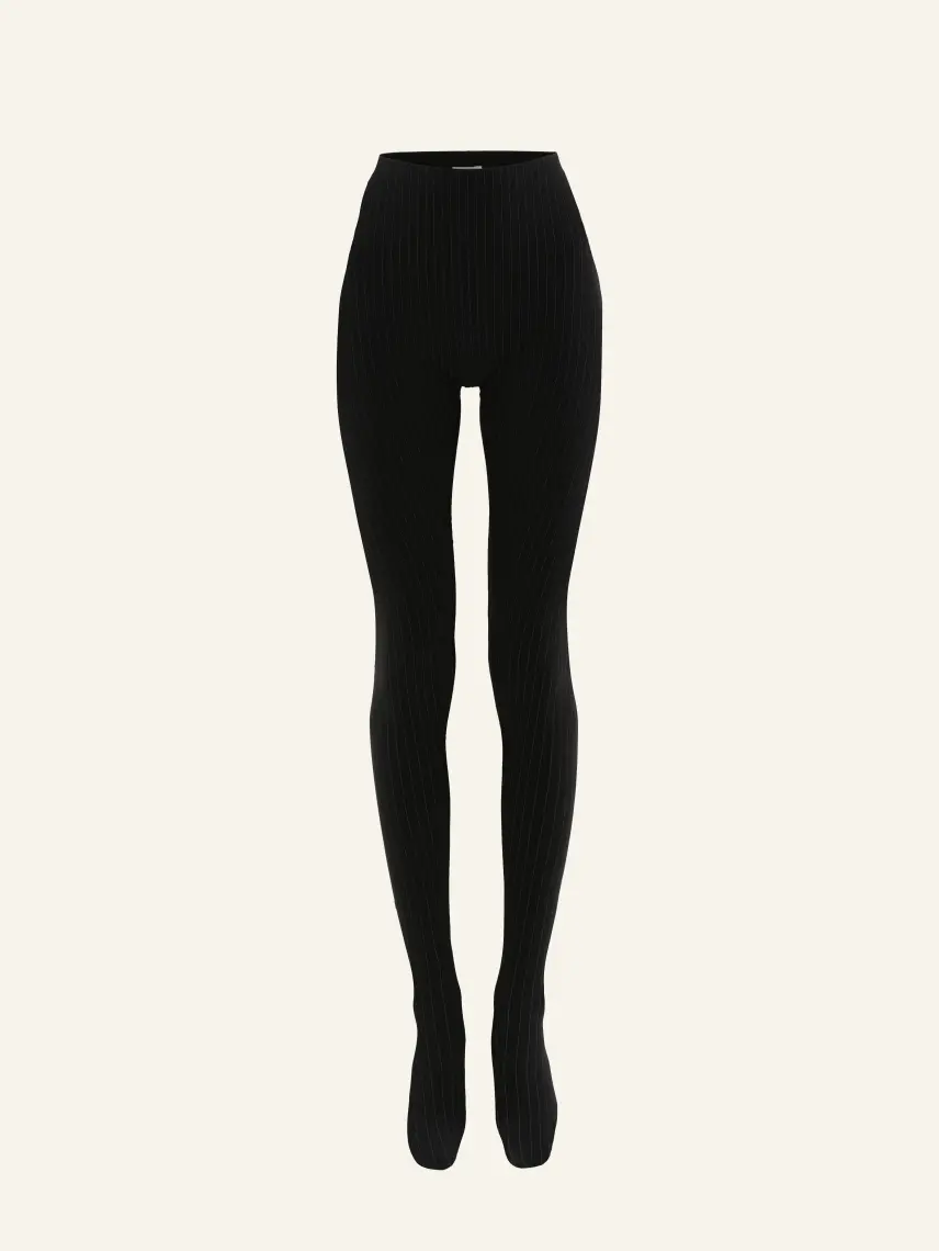 CULTNAKED Leggings aderenti a righe