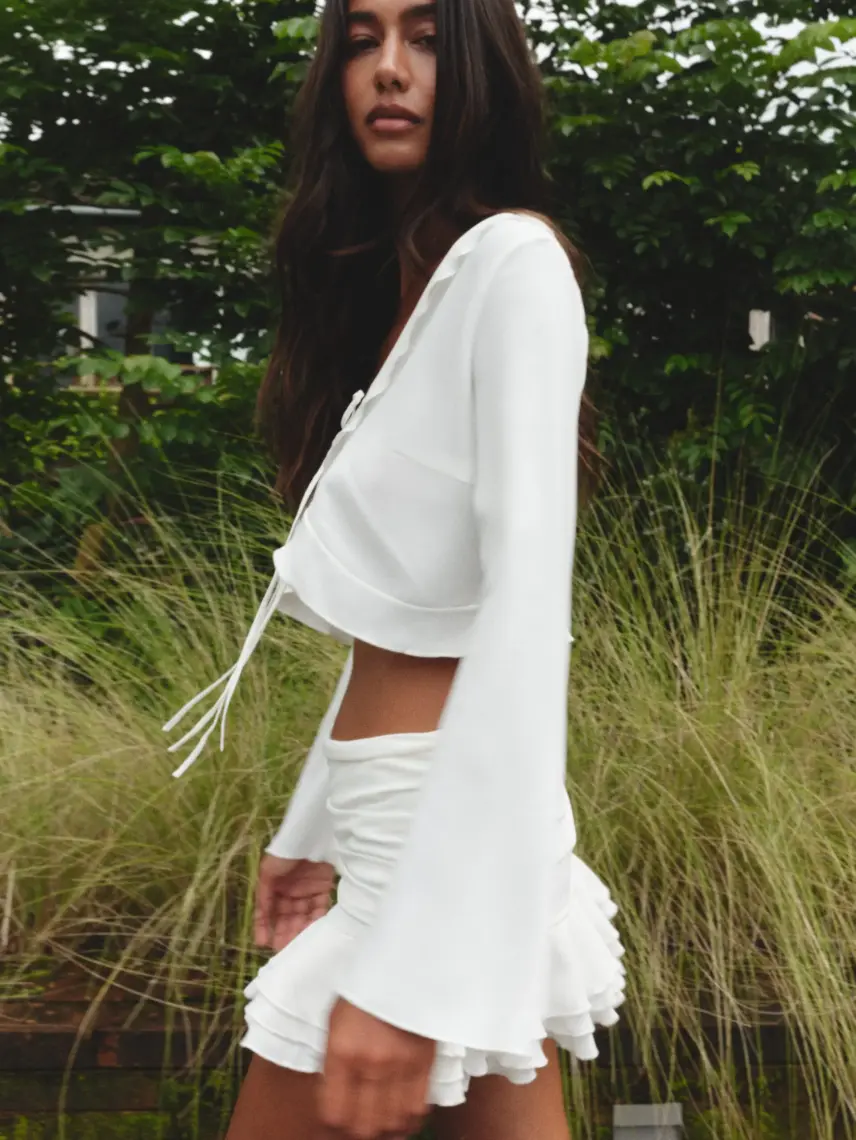 Stash Completo Ramona in bianco
