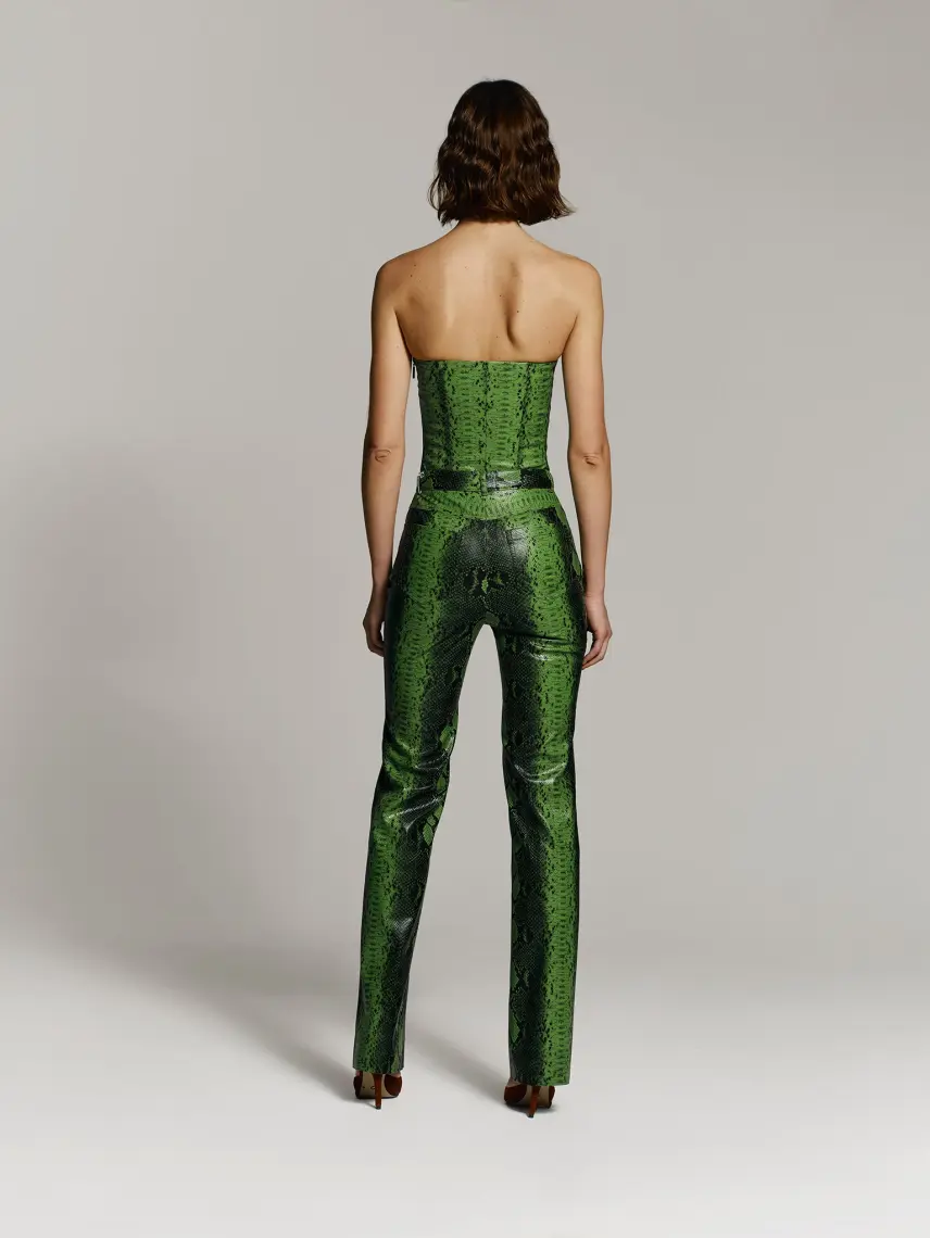 CULTNAKED Fascia Killa in pitone verde