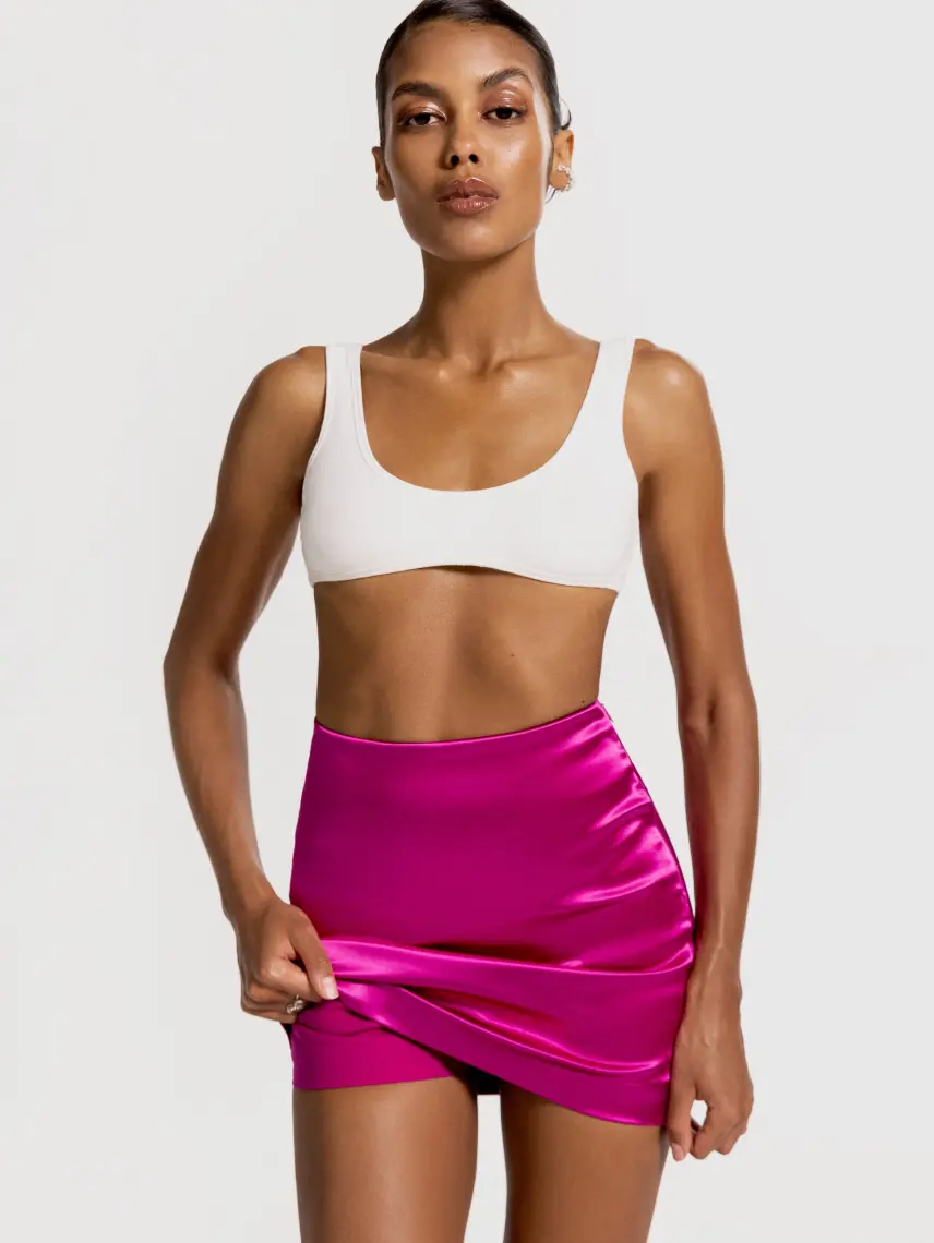 CULTNAKED Gonna-pantalone "Dancing On The Table" in rosa