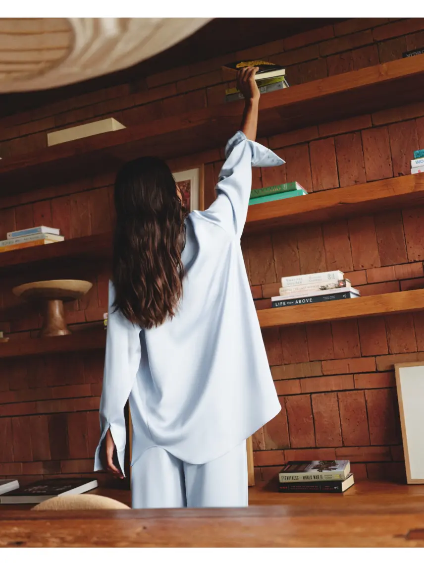 Stash Cămașă Molly în albastru