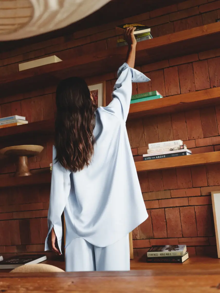 Stash Сорочка Моллі синього кольору