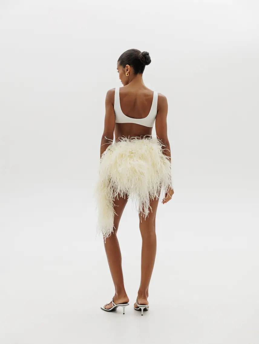 CULTNAKED Gonna-pantalone Cloud Nine in Butter