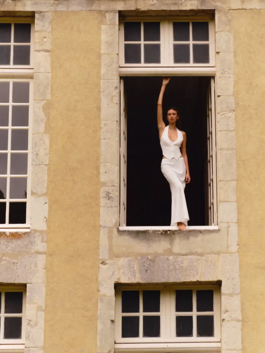 Stash Спідниця Жаклін молочного кольору