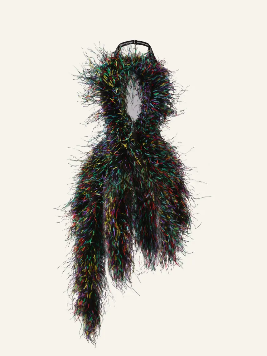 CULTNAKED Tuta Cloud Nine in Disco Feathers