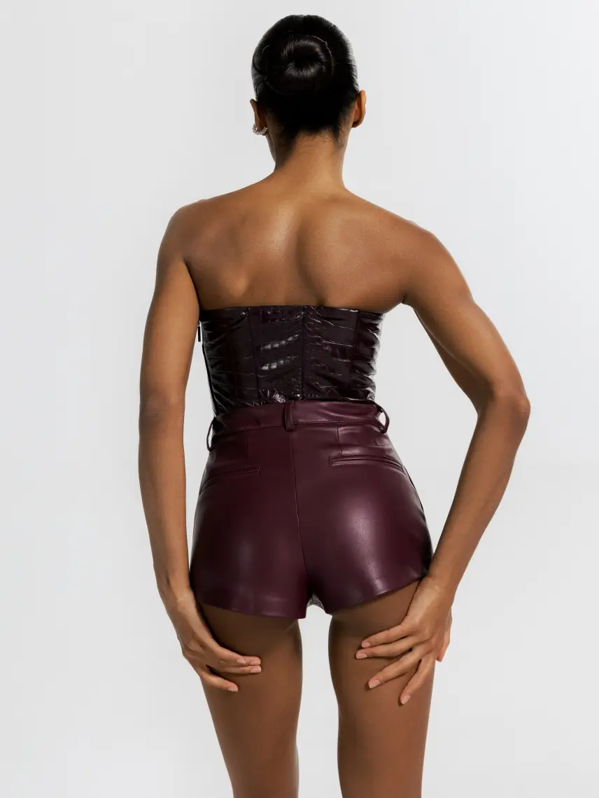 CULTNAKED Pantaloncini Vixen color prugna