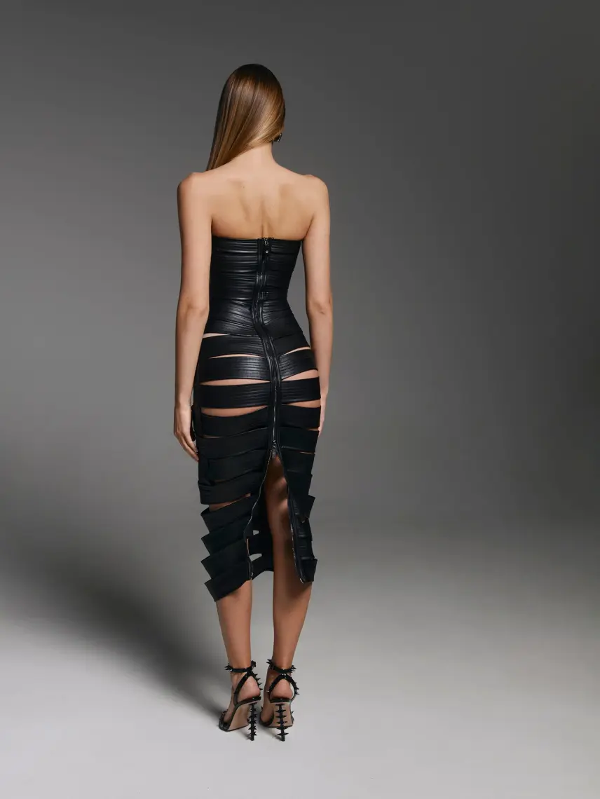 CULTNAKED Abito midi Viper