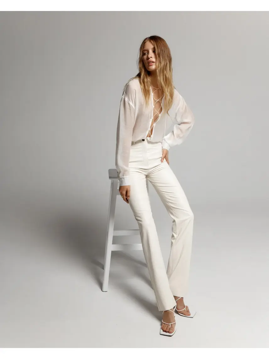 CULTNAKED Pantaloni BLANC KILLA TEST