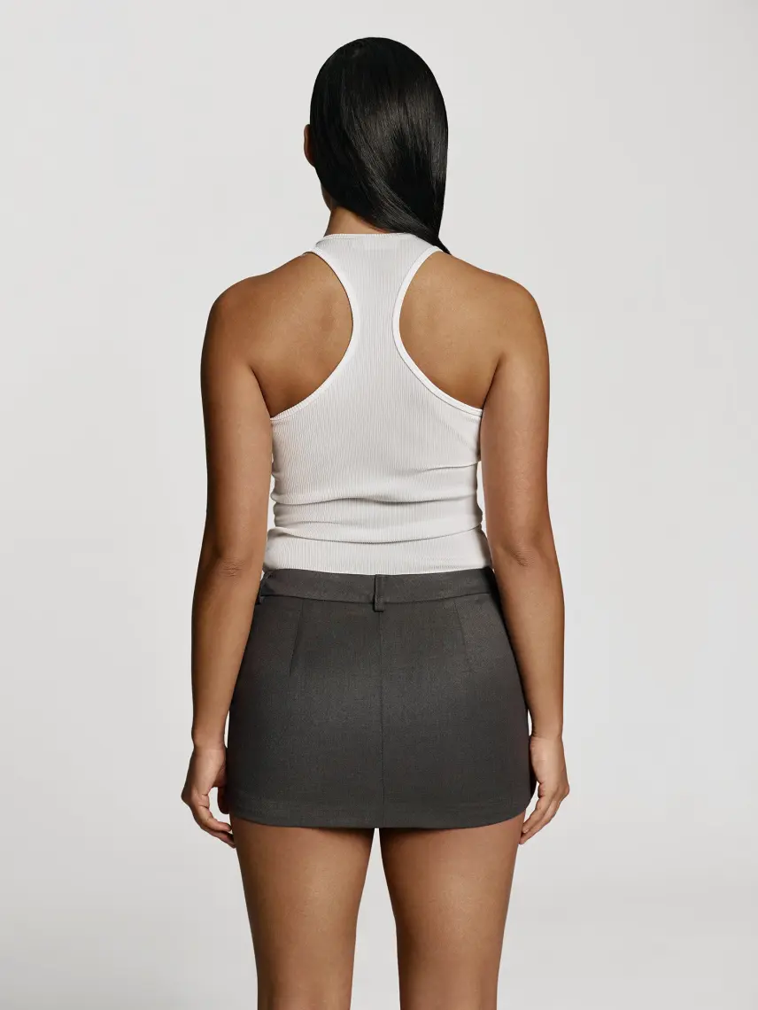 CULTNAKED Gonna-pantalone elaborata in grigio