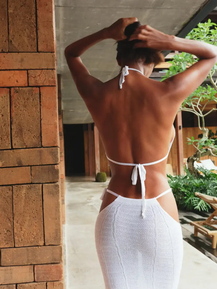 Stash Набір Melany у білому кольорі