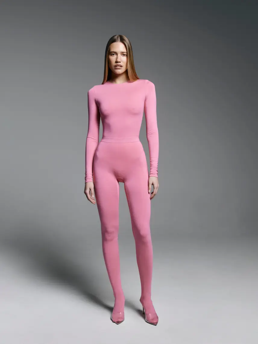 CULTNAKED Colanți Skin roz