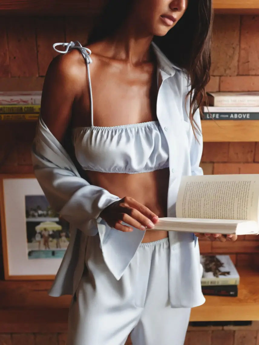 Stash Топ Molly синього кольору