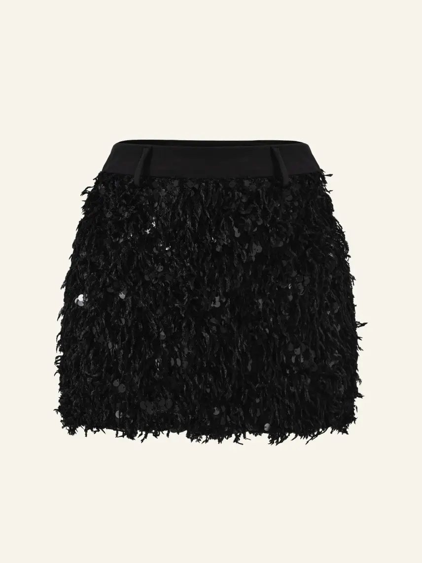 CULTNAKED Gonna-pantalone Power Spike in Onyx Bloom