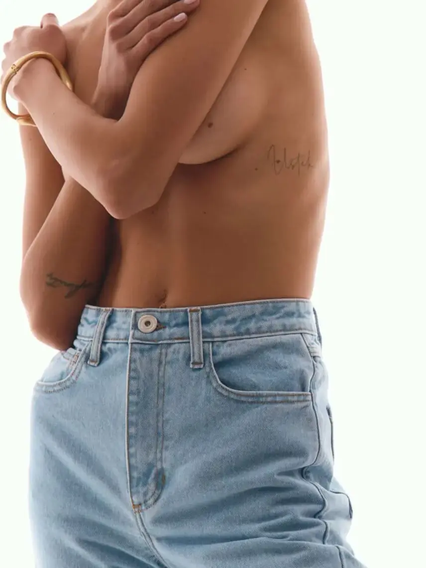 Samadhi Світло-блакитні джинси прямого крою