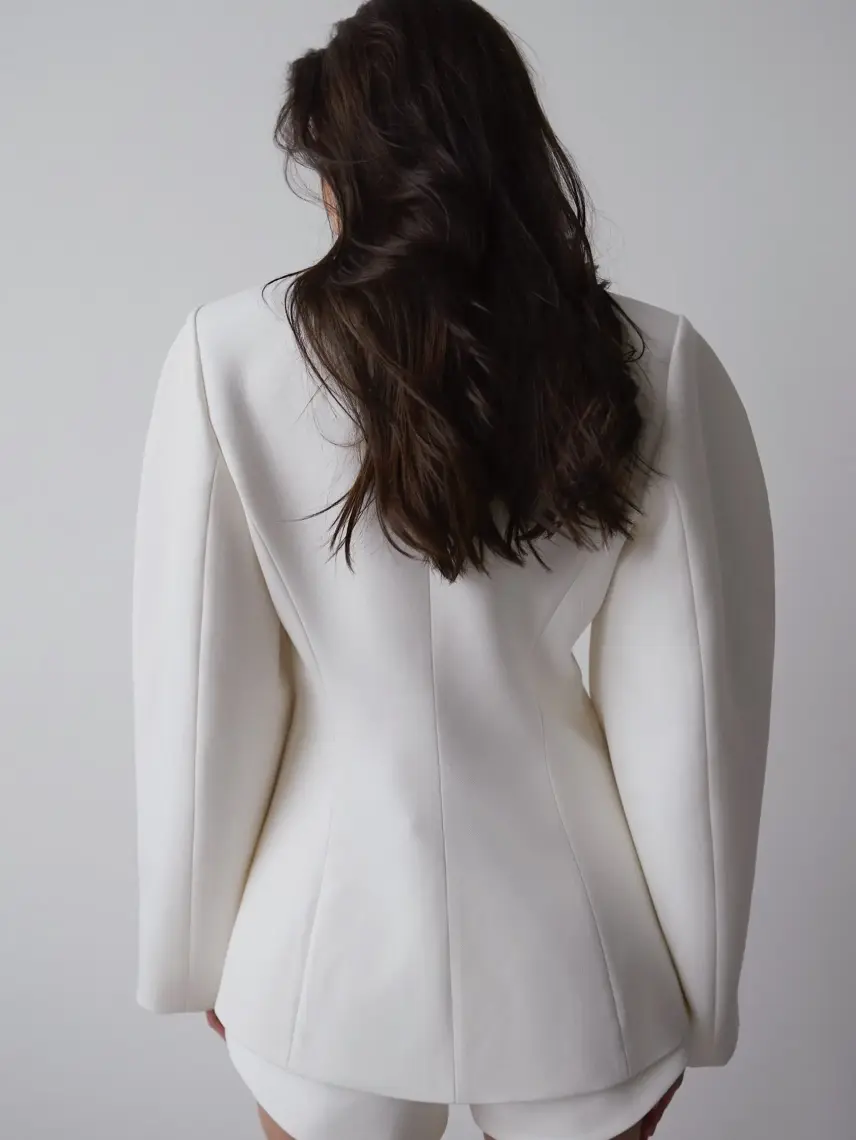 Stash Куртка Margaret кольору Milk