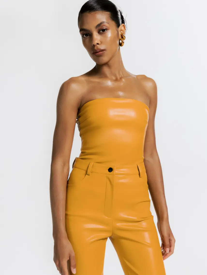 CULTNAKED Pantaloni Killa color Mango