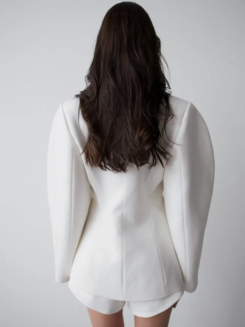 Stash Куртка Margaret кольору Milk