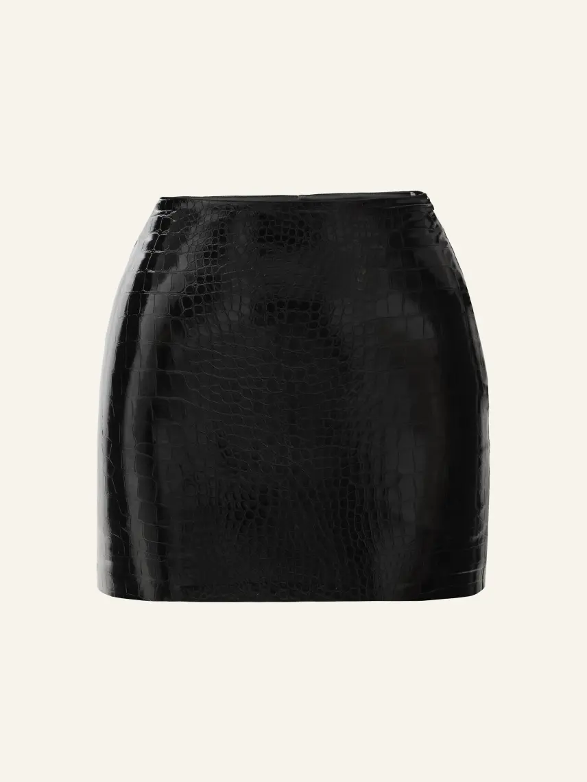 CULTNAKED Gonna-pantalone Dancing On The Table in Onyx Croc