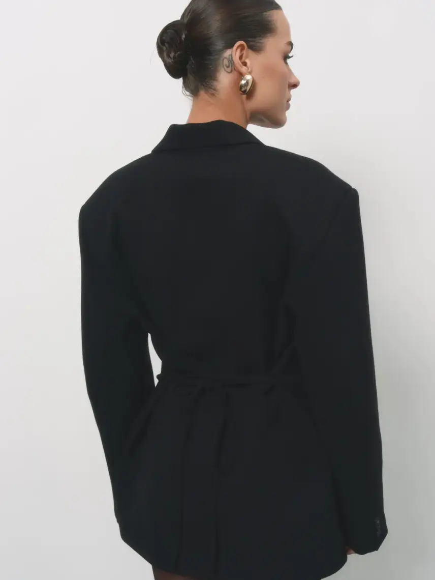 Samadhi Giacca oversize Nomy nera