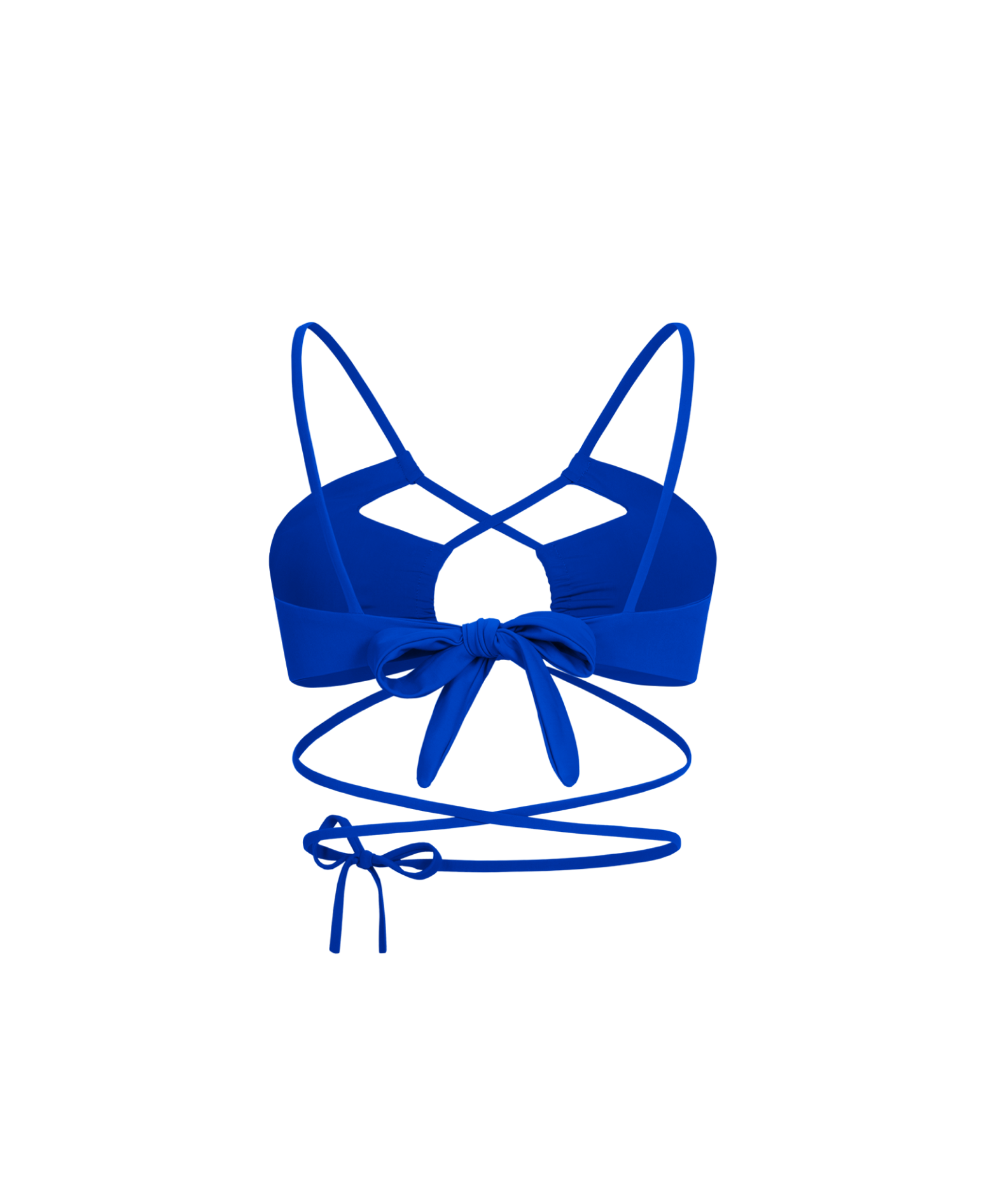 Elegance Wear UA Верхушка гардении цвета «электрический синий»