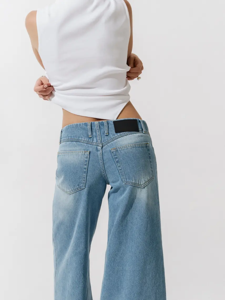CULTNAKED Jeans da nerd blu