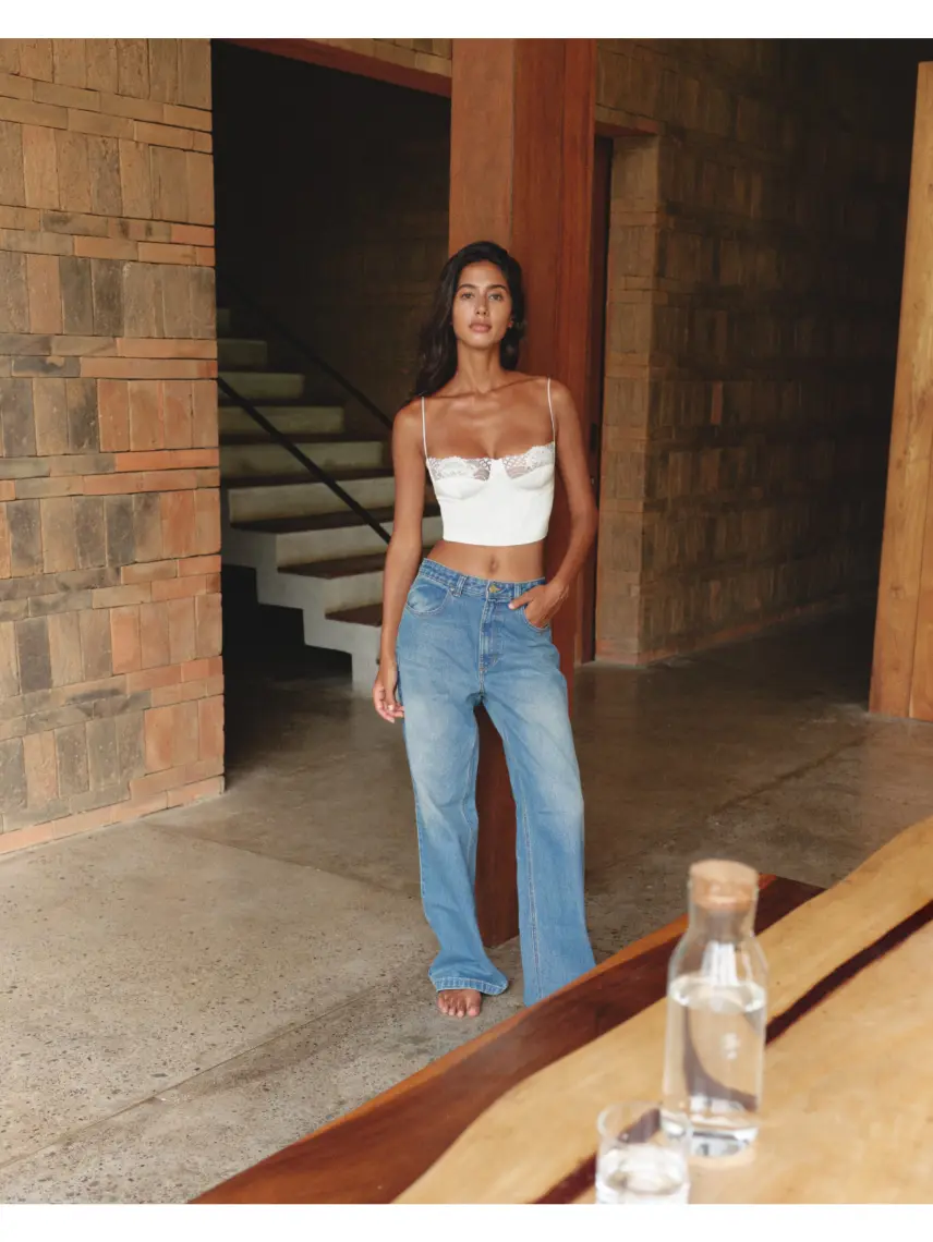 Stash Bluzka Paula w kolorze białym