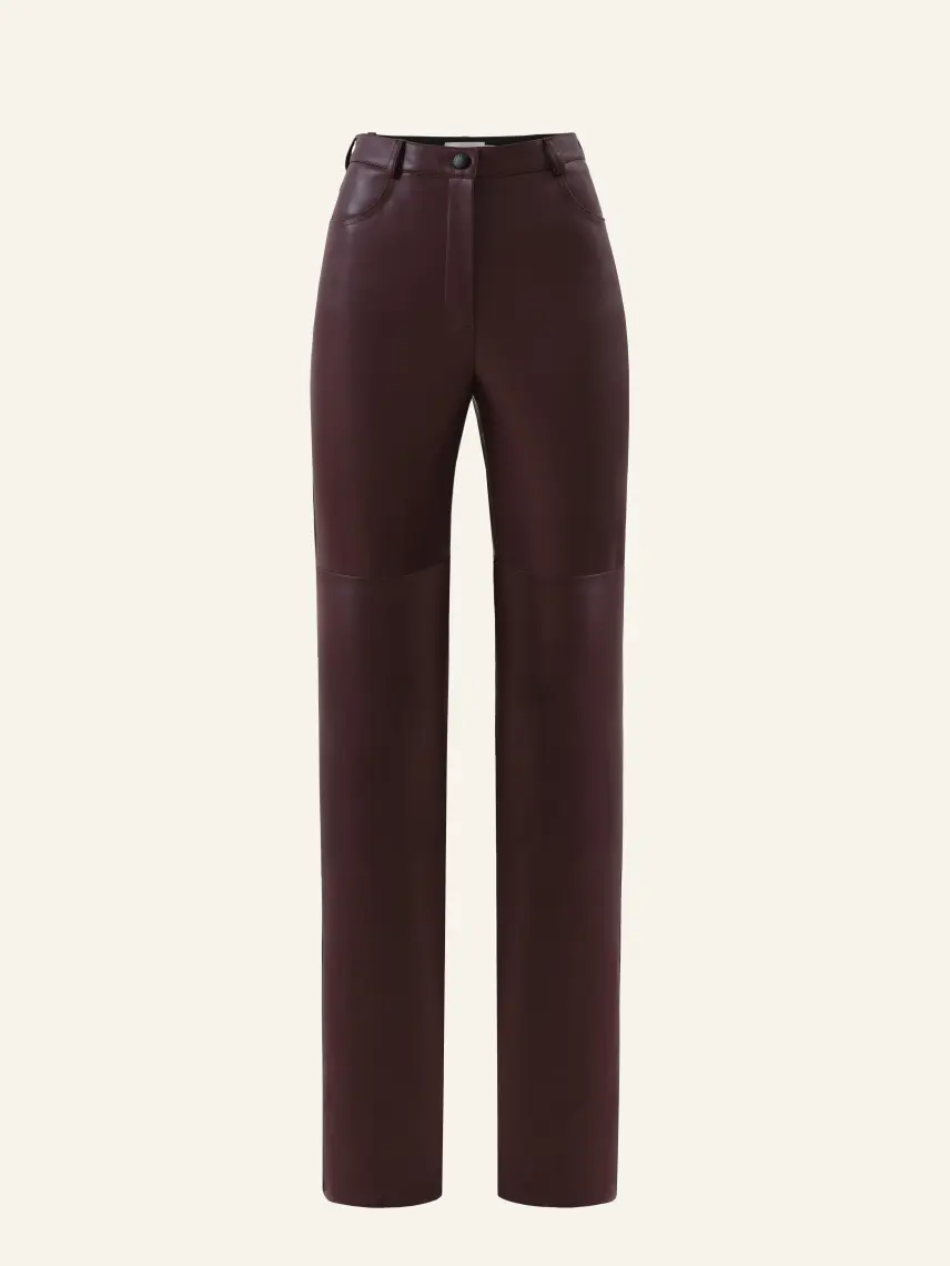 CULTNAKED Pantaloni Killa color prugna
