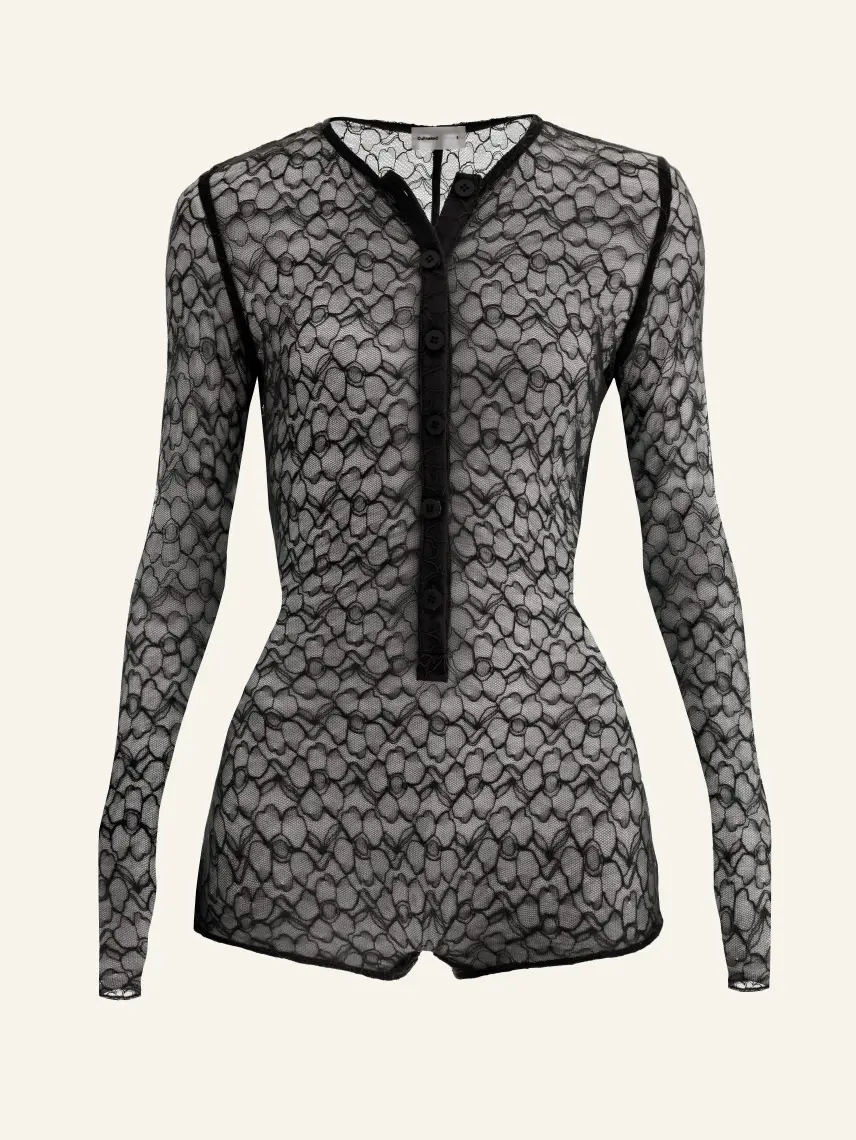CULTNAKED Kombinezon Good Girl w kolorze Noir Lace