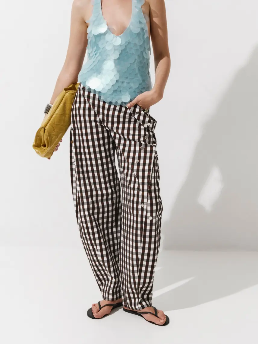 CULTNAKED Top Paloma in blu acquamarina
