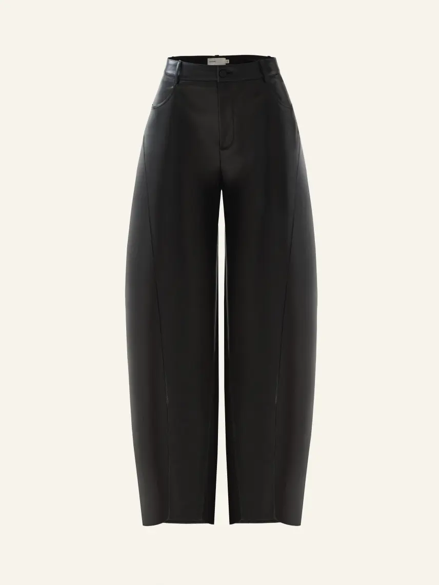 CULTNAKED Pantaloni a botte in vera pelle
