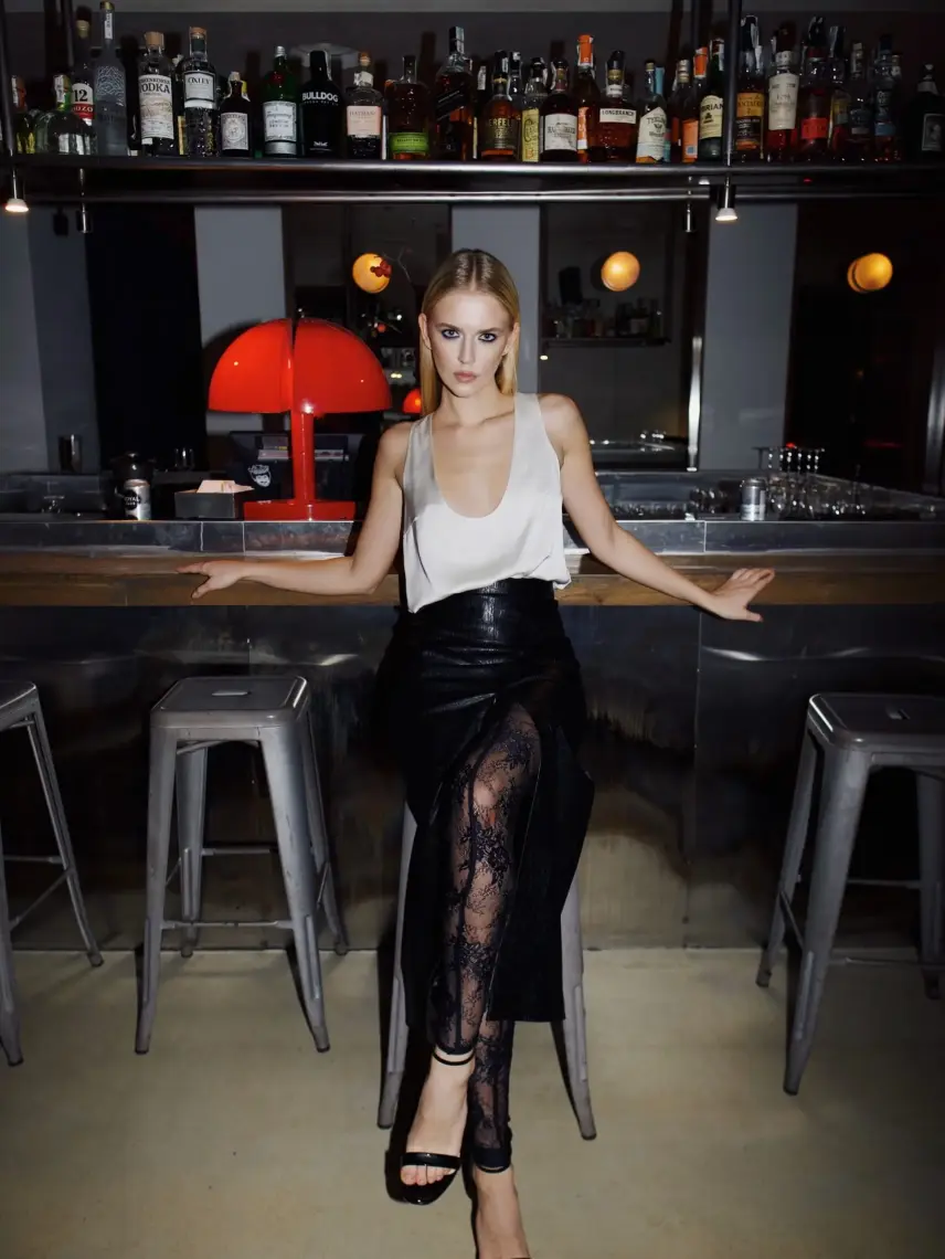 Stash Серпневий топ білого кольору