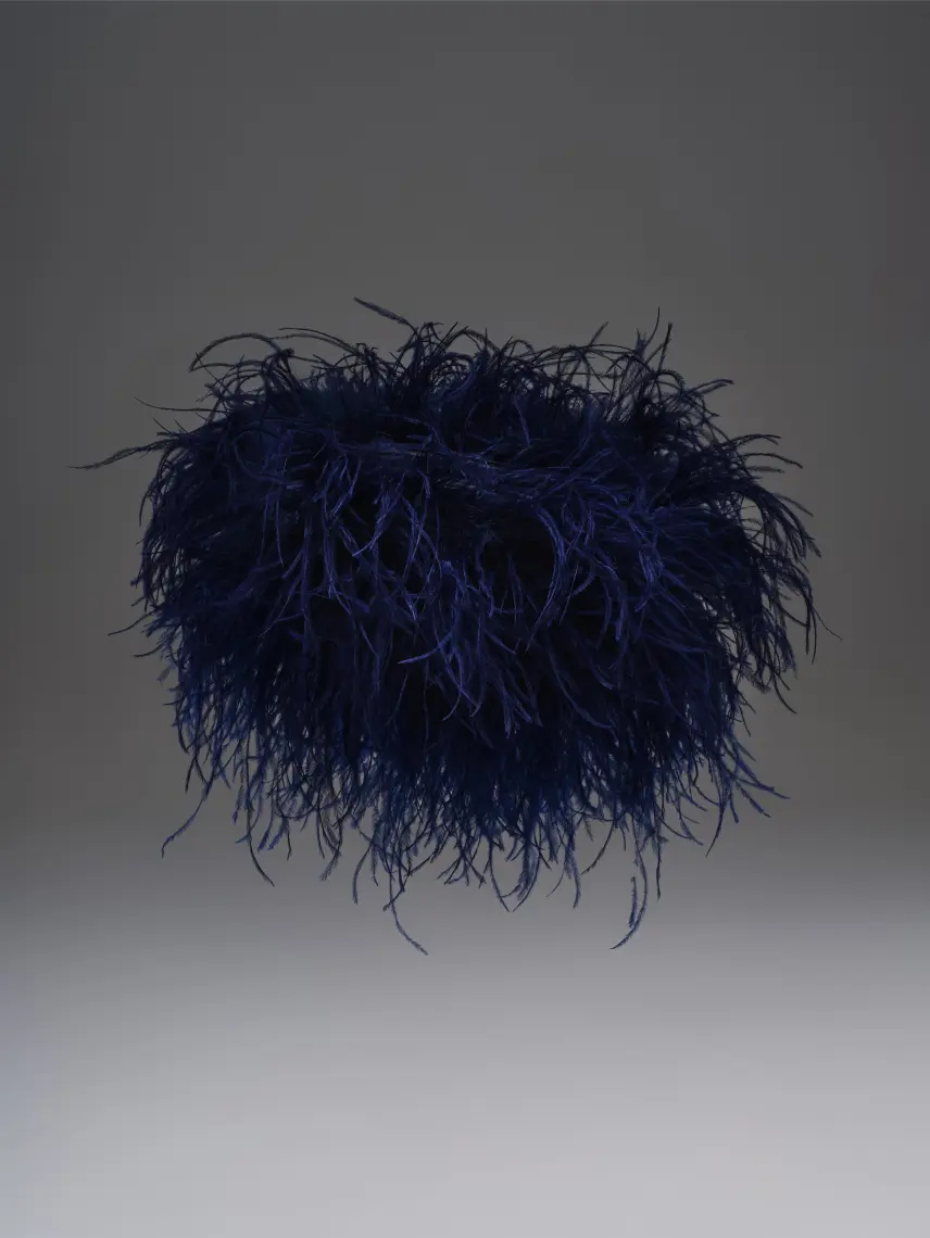 CULTNAKED Snap clutch in Blue