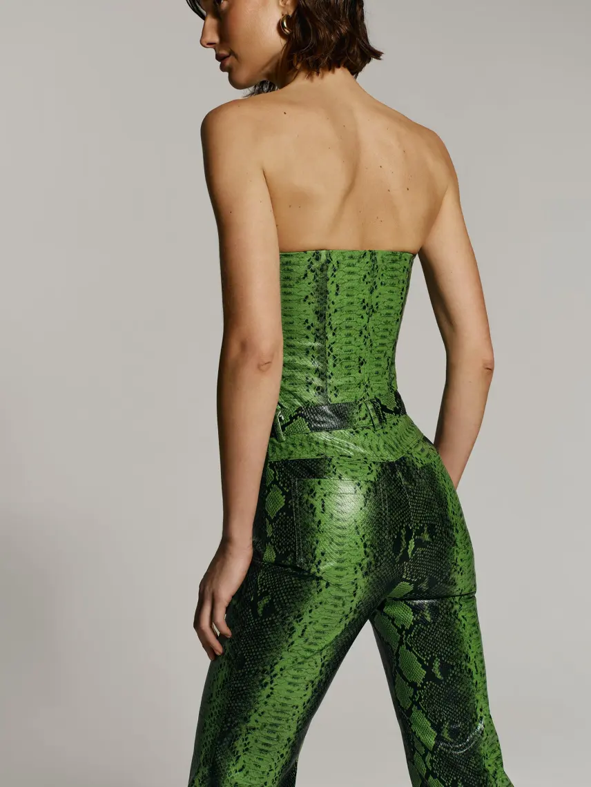 CULTNAKED Fascia Killa in pitone verde
